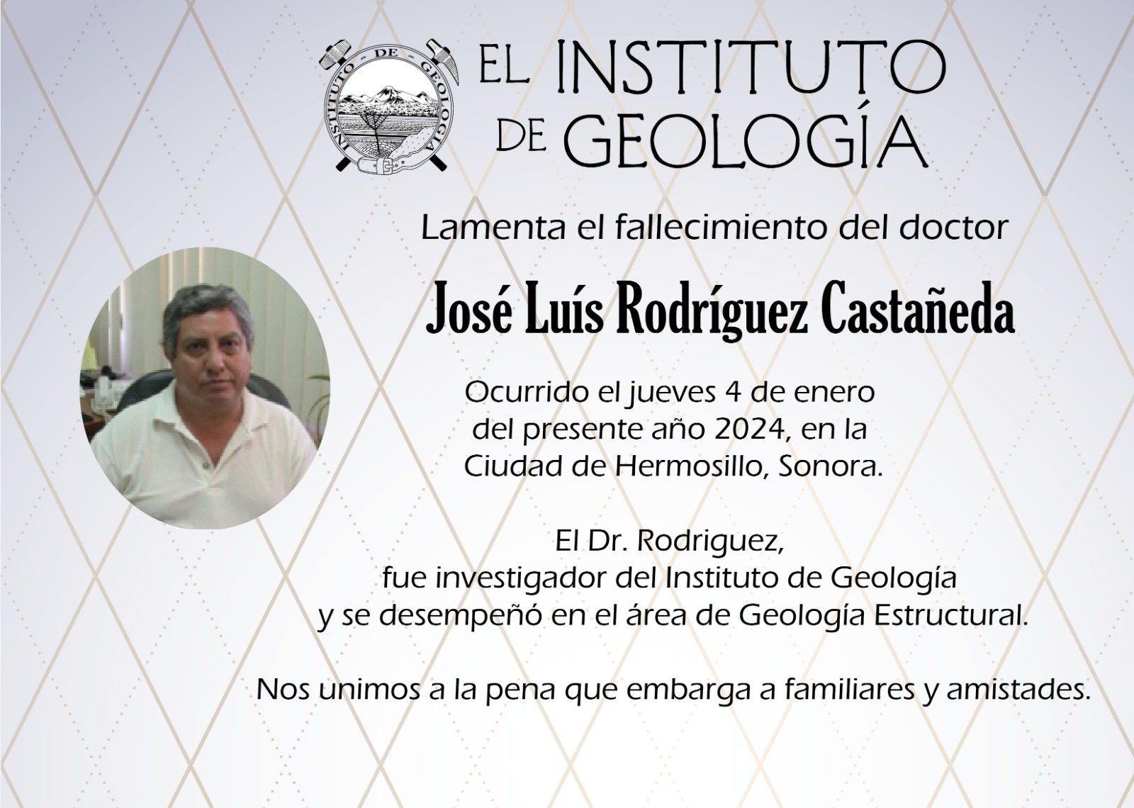 Jose luis rodriguez sonora unam